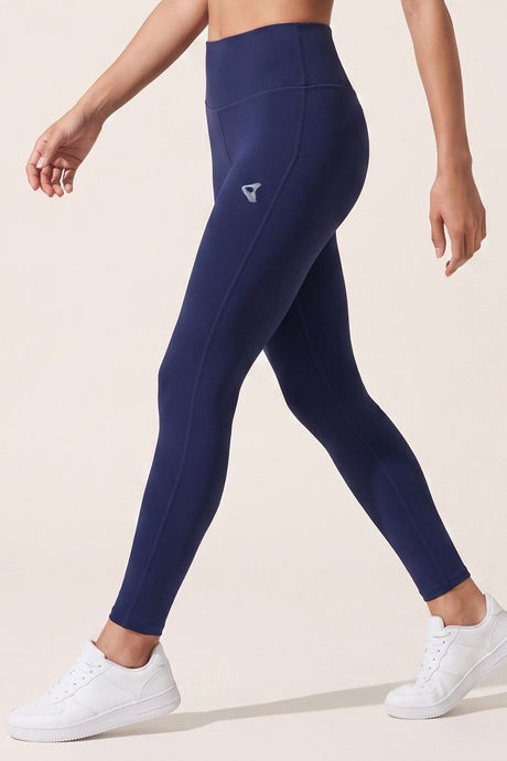 Zelocity Quick Dry Gym Legging - Navy Peony — image 3